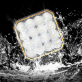 Ip67 Outdoor Led Work Light Waterproof Square Round Car Light 4 4.5 Inch Tractor Led Driving Work Lights